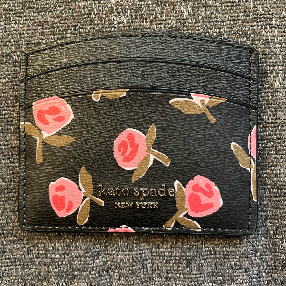 Kate Spade Spencer Ditsy Rose Cardholder